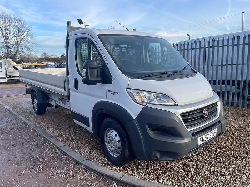 White Used 2017 Fiat Ducato Van | £9,750 (A bit pricey) - Image 1/4