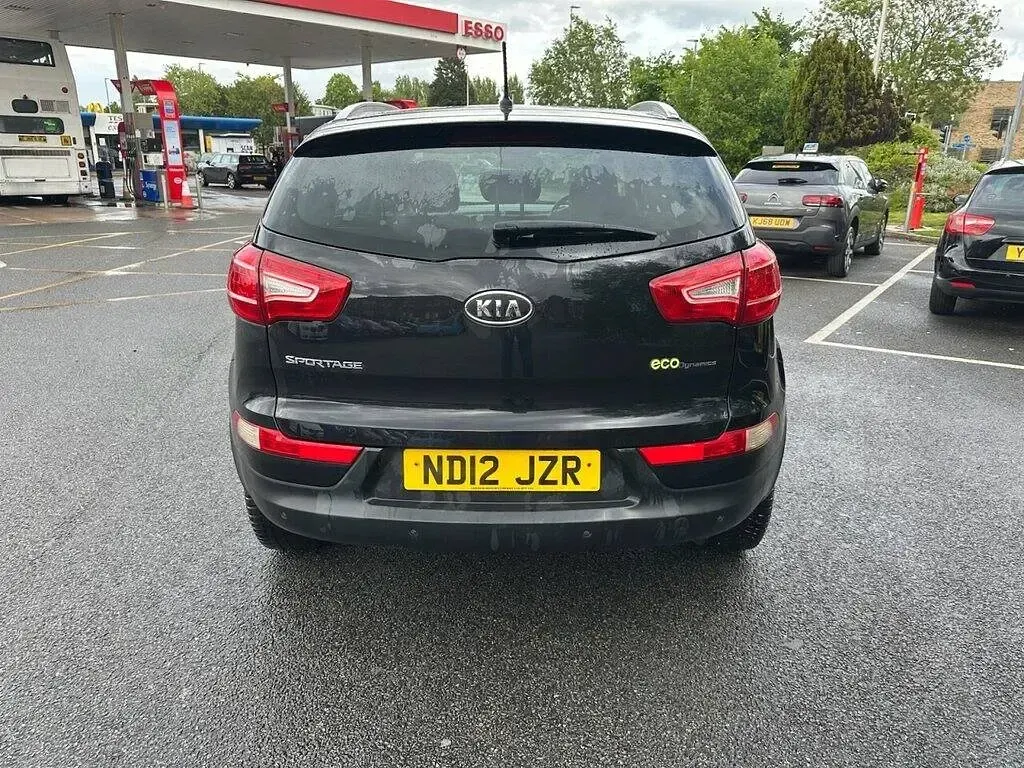 Used Kia Sportage 115 HP (84 kW) 2012 Black SUV