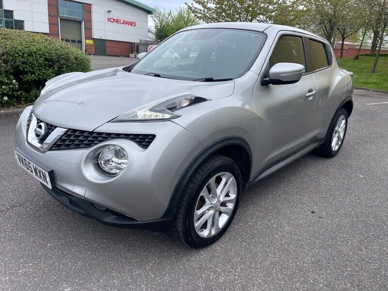 Silver Used 2015 Nissan Juke Acenta Premium SUV | £5,700 (Good price) - Image 1/4