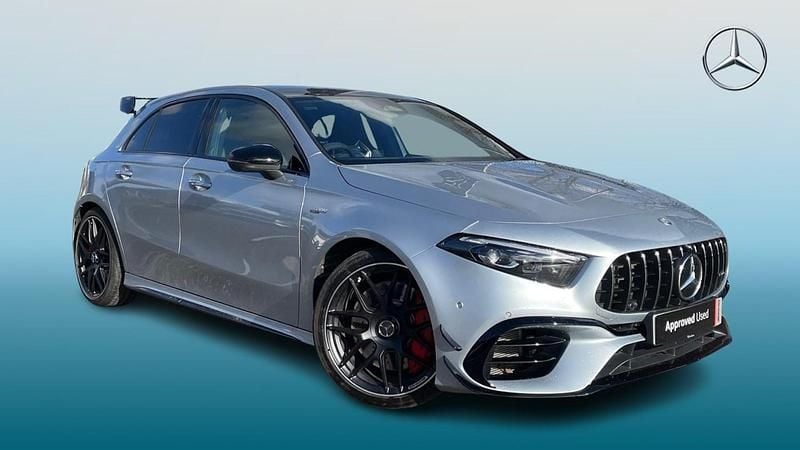 Used Mercedes A45 AMG AMG 421 HP (309 kW) 2025 Silver Hatchback