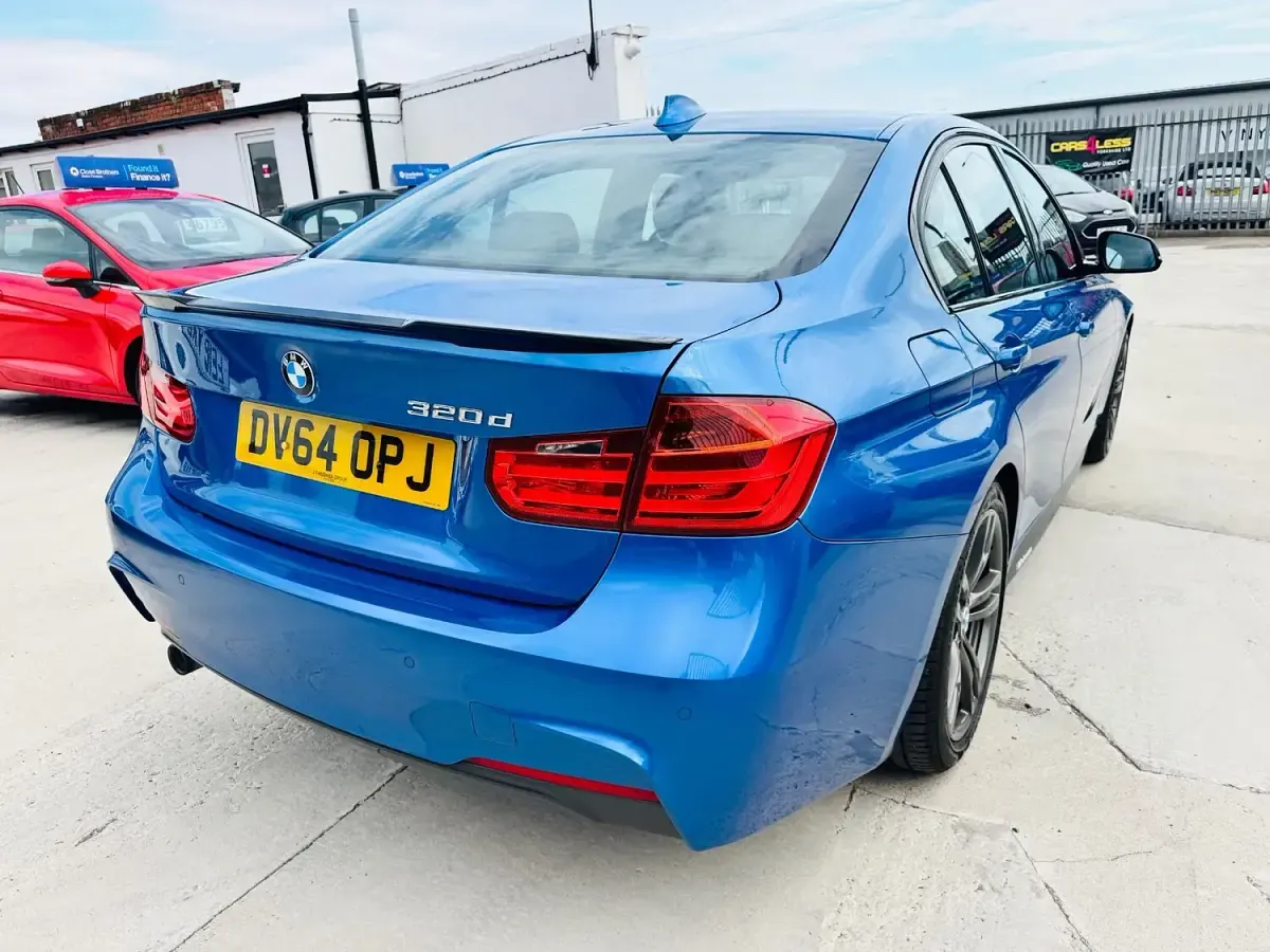 Used BMW 320 M Sport 184 HP (135 kW) 2014 Blue Sedan