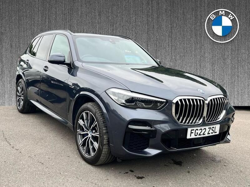 Grey Used 2022 BMW X5 M Sport SUV | £43,649 (Good price) - Image 1/4