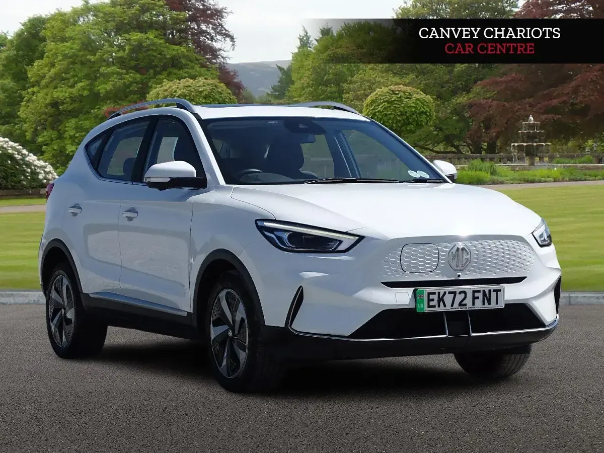 Used MG ZS Trophy 114 kW (156 HP) 2022 White SUV