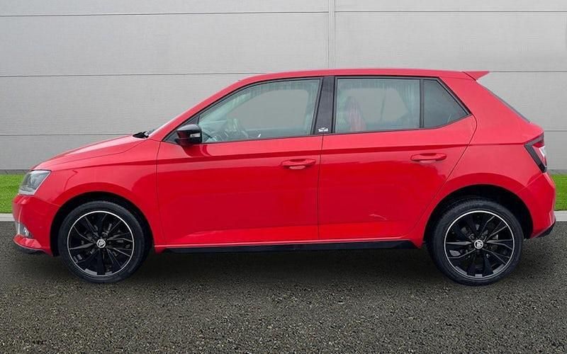 Used Skoda Fabia Monte Carlo 95 HP (69 kW) 2018 Red Hatchback