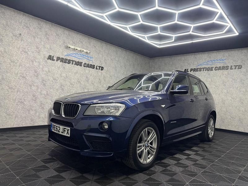 Blue Used 2012 BMW X3 M Sport SUV | £9,299 (Fair price) - Image 1/4