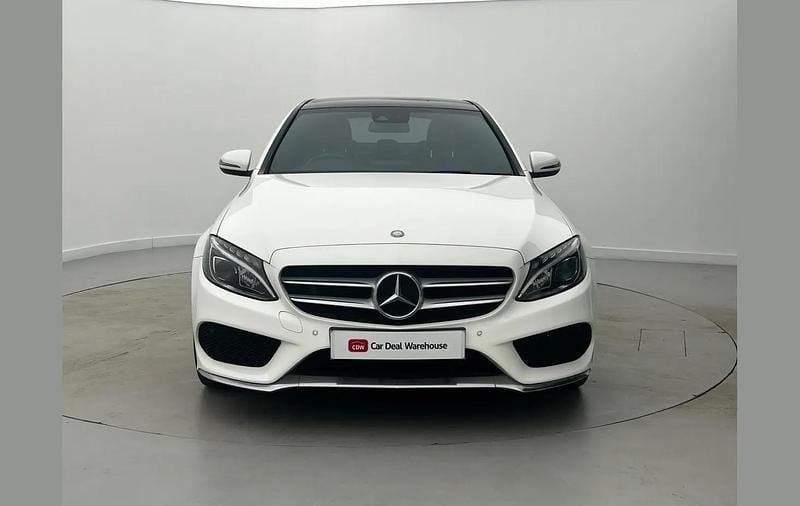 Used Mercedes C250 AMG Line Premium Plus 200 HP (147 kW) 2016 White Sedan