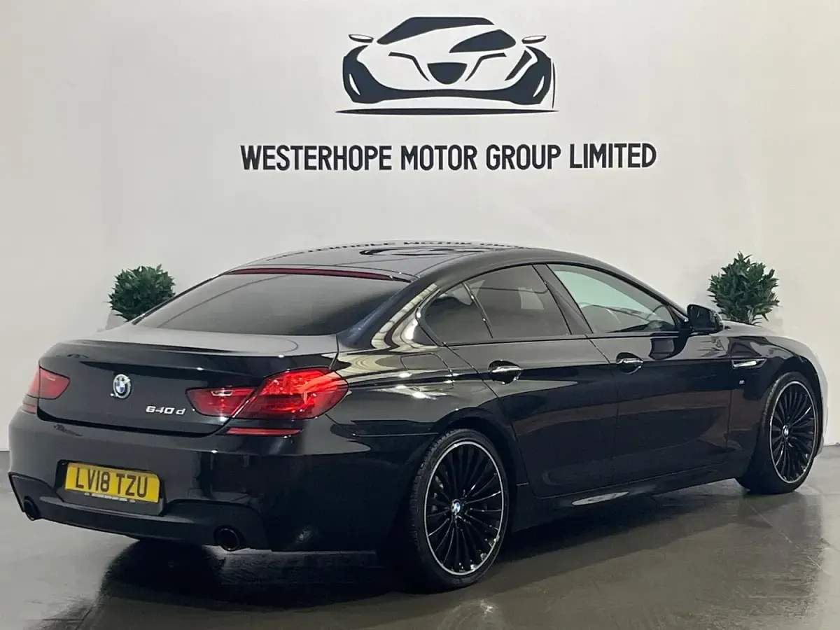 Used BMW 640 M Sport 2018 Black Coupe