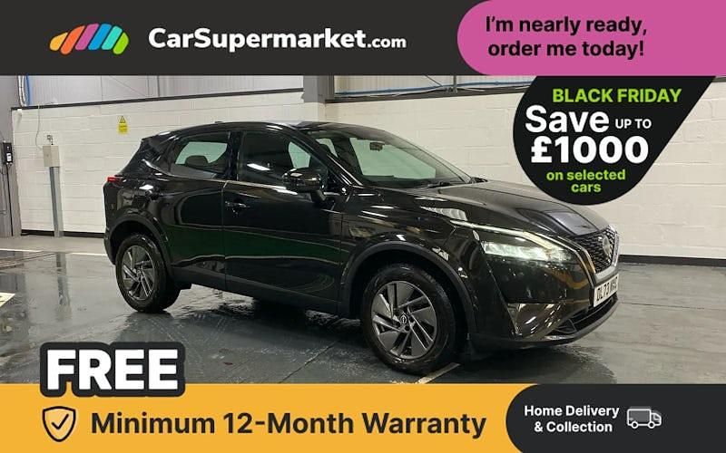 Black Used 2023 Nissan Qashqai Acenta Premium SUV | £15,497 (Super price) - Image 1/3