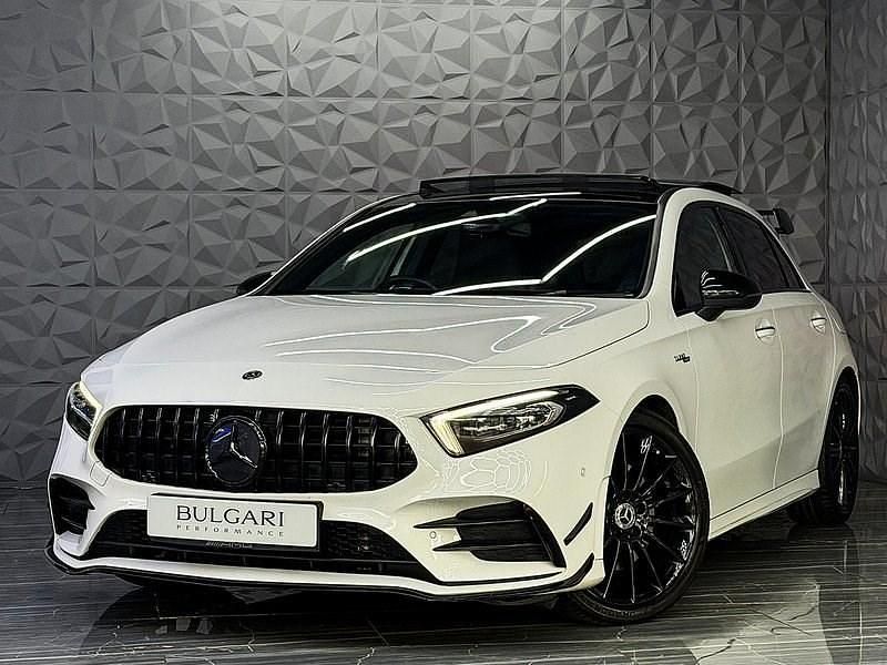 Used Mercedes A220 AMG Line Premium Plus 190 HP (139 kW) 2019 White Hatchback