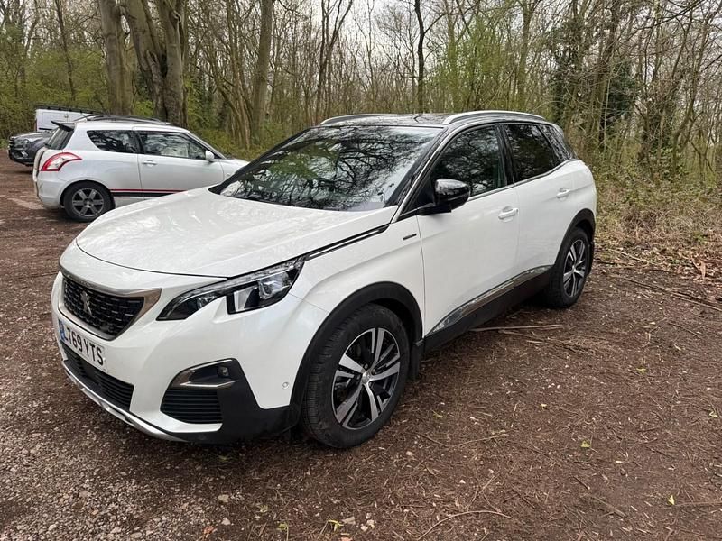 Used Peugeot 3008 GT-line 2019 White SUV