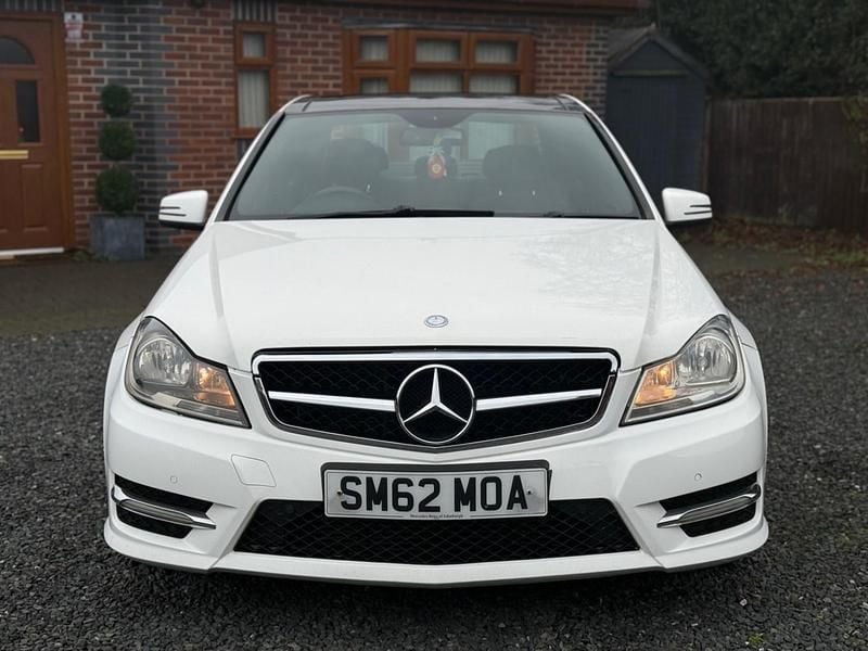 Used Mercedes C250 AMG 2012 White Sedan