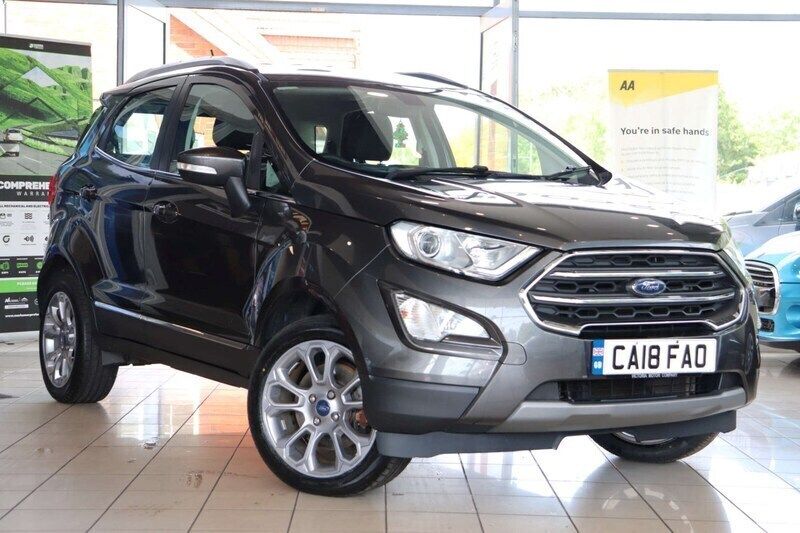 Grey Used 2018 Ford Ecosport Titanium SUV | £9,220 (Fair price) - Image 1/4
