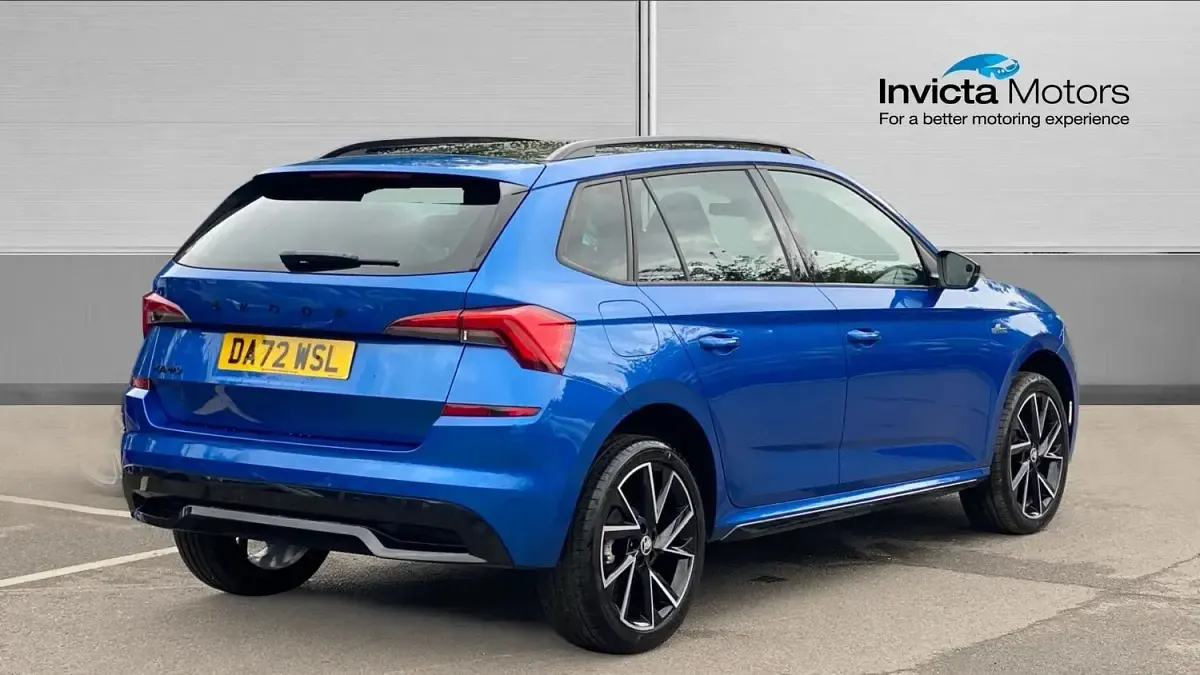 Used Skoda Kamiq Monte Carlo 2023 Blue SUV