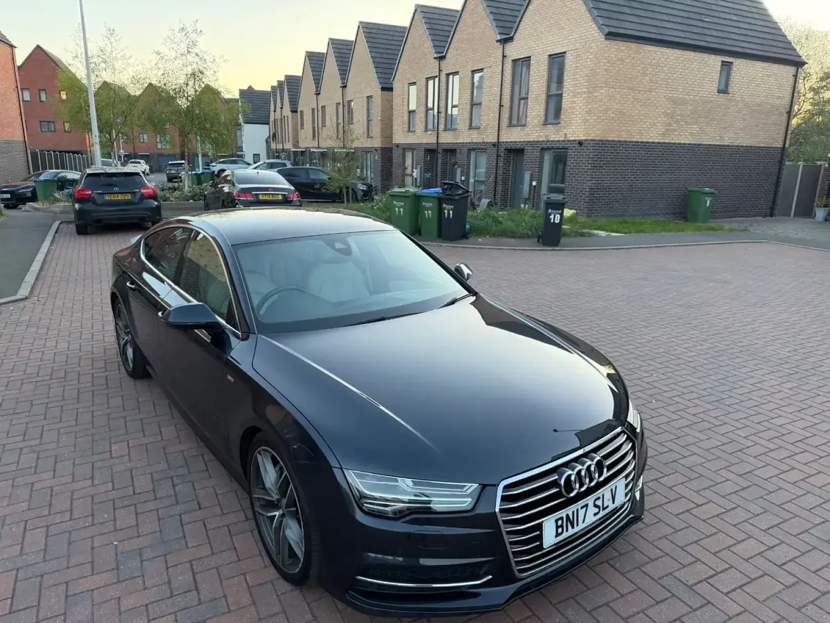 Usado Audi A7 S-Line 2017 Azul Citadino