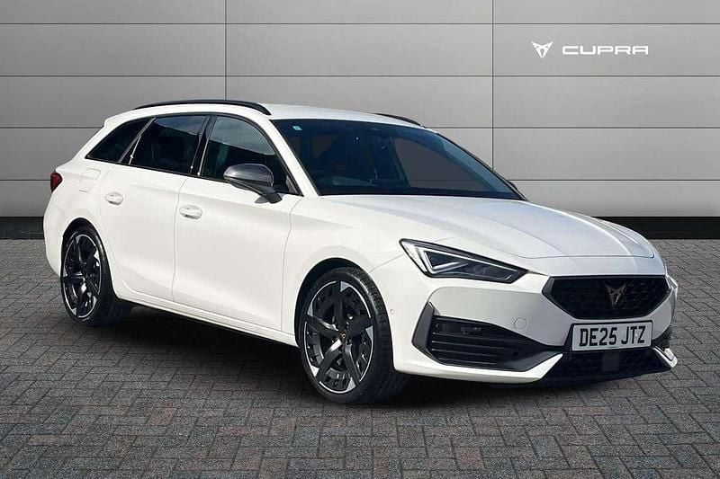 White New 2025 Cupra Leon VZ3 Estate | £30,495 (A bit pricey) - Image 1/4
