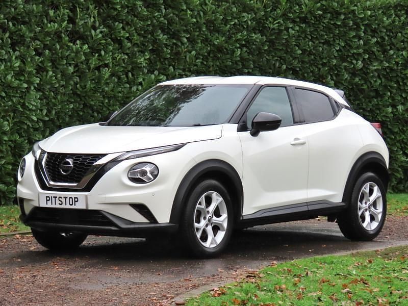 Second-hand Nissan Juke N-Connecta 114 CP (83 kW) 2021 Alb SUV