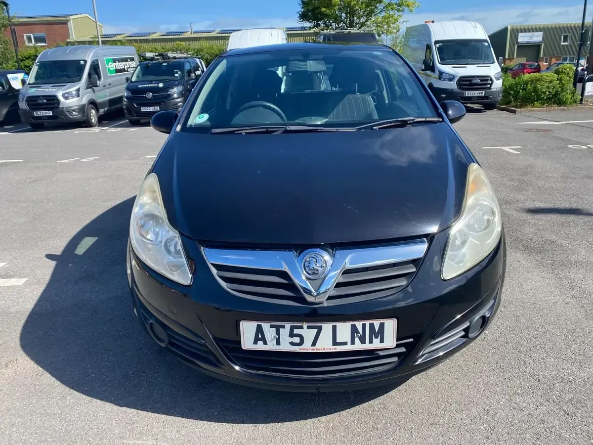 Used Vauxhall Corsa Club 2008 Black Hatchback