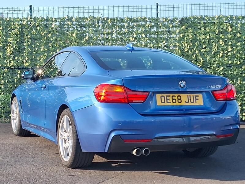 Used BMW 420 M Sport 184 HP (135 kW) 2018 Blue Coupe