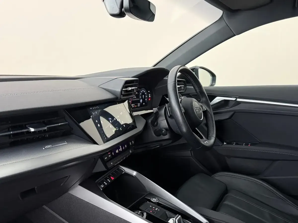 Used Audi A3 Sportback S-Line 2022 Black Hatchback