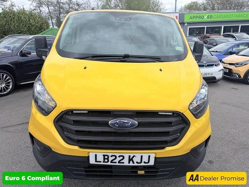 Begagnad Ford Transit Custom 2022 Gul Van