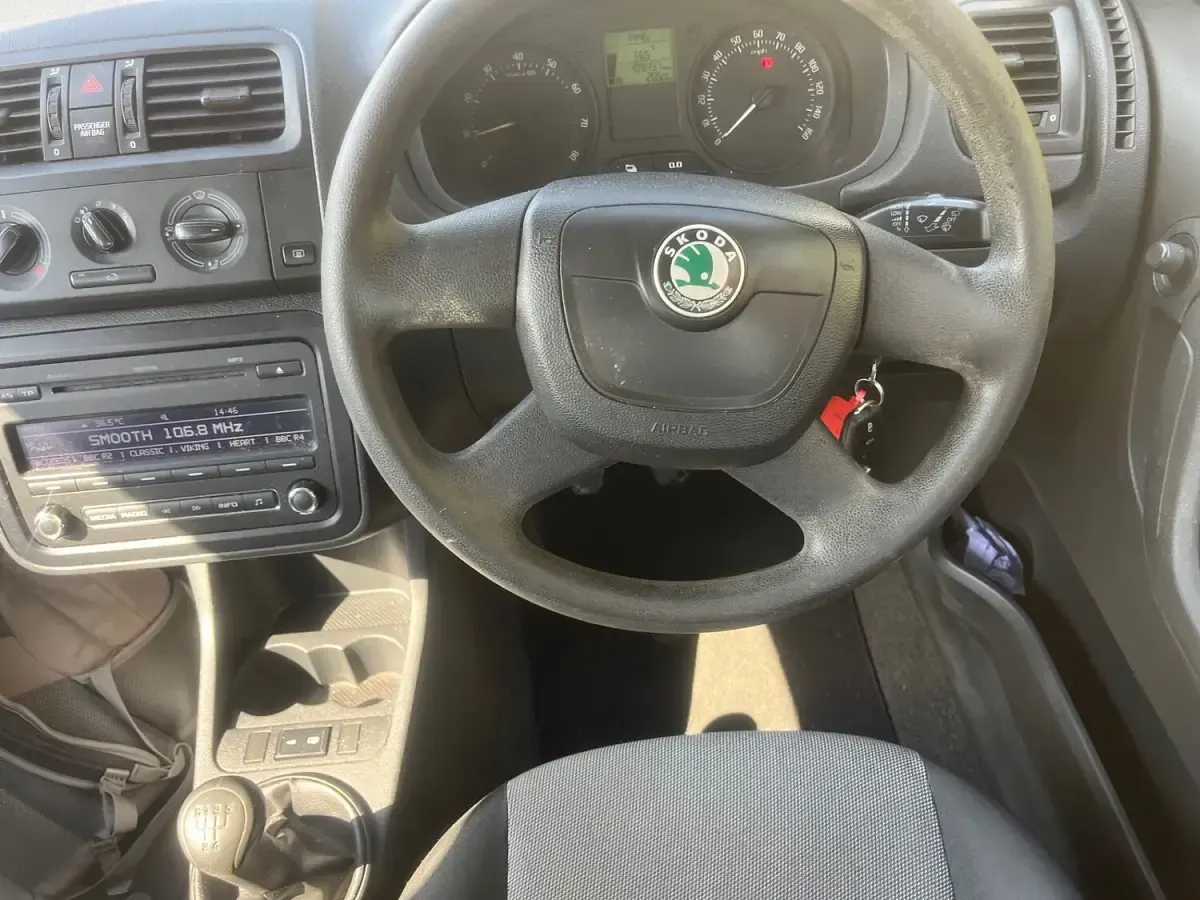 Used Skoda Fabia 2010 Red Hatchback