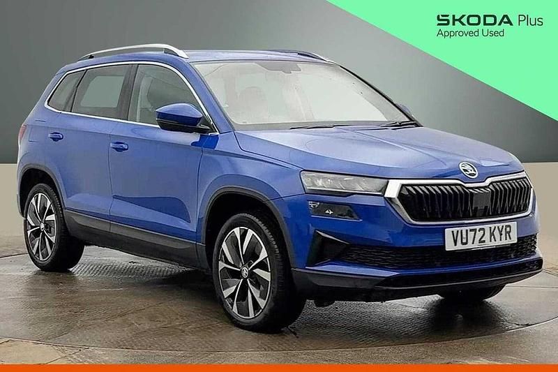 Used Skoda Karoq SE L 150 HP (110 kW) 2022 Energy blue SUV