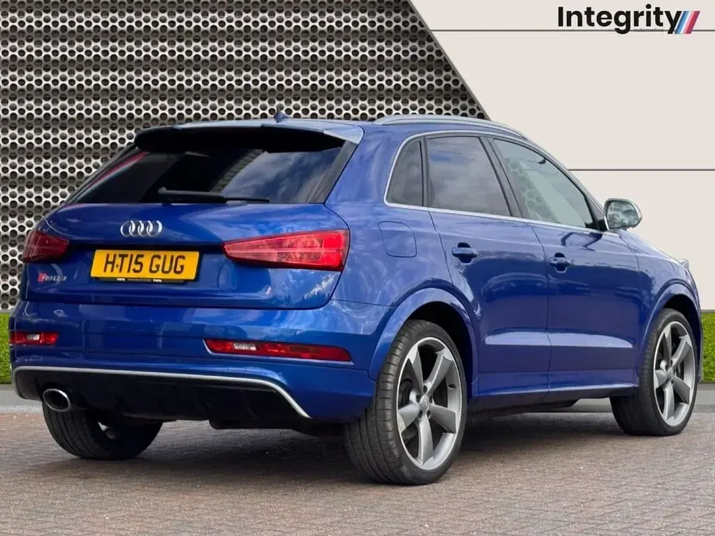 Begagnad Audi RS Q3 Advanced 340 HK (250 kW) 2015 Blå SUV