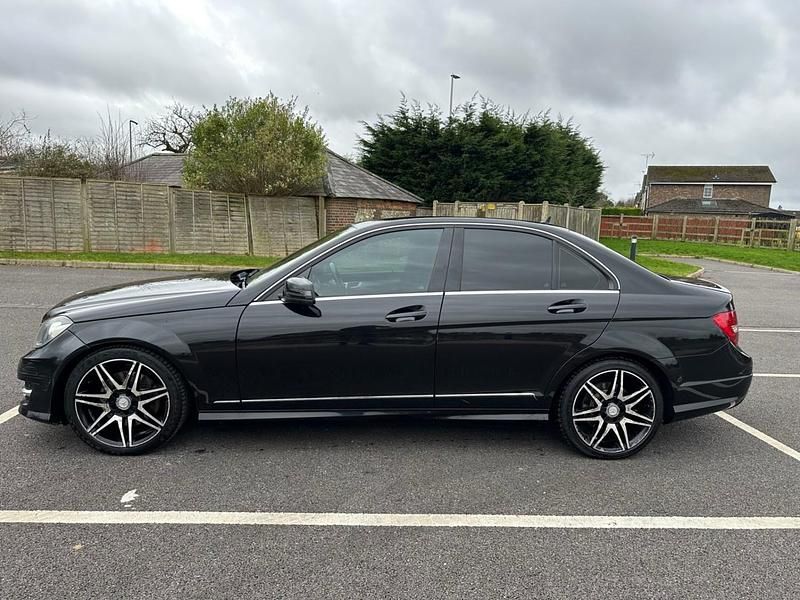 Used Mercedes C350 AMG 2013 Black Sedan