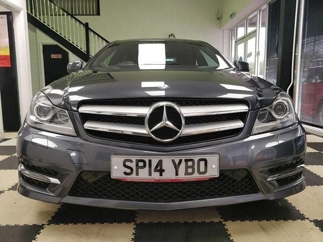 Used Mercedes C220 AMG 170 HP (125 kW) 2014 Grey Coupe