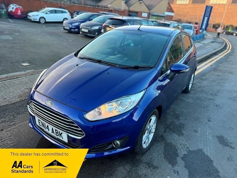 Blue Used 2014 Ford Fiesta Zetec Hatchback | £3,795 (Super price) - Image 1/4