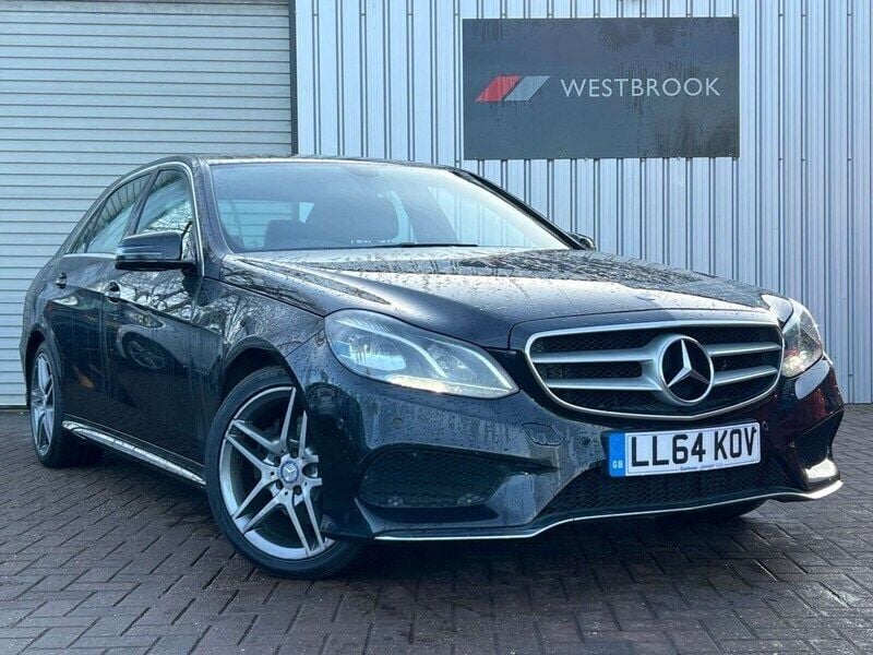Black Used 2015 Mercedes E250 AMG line Sedan | £6,960 (Super price) - Image 1/4