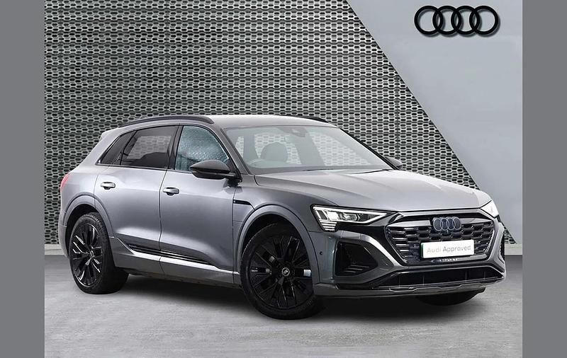 Used Audi Q8 e-tron Black Edition 300 kW (408 HP) 2023 Grey SUV