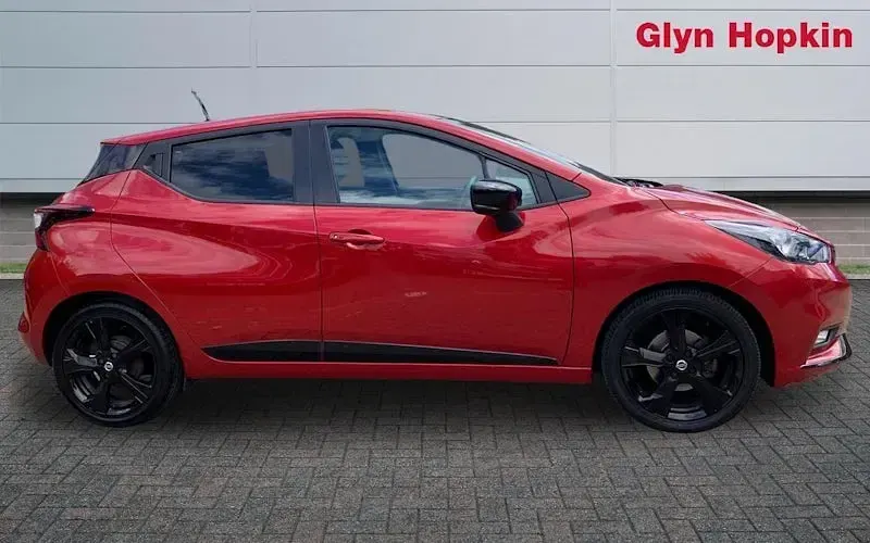 Used Nissan Micra 92 HP (67 kW) 2022 Red Hatchback