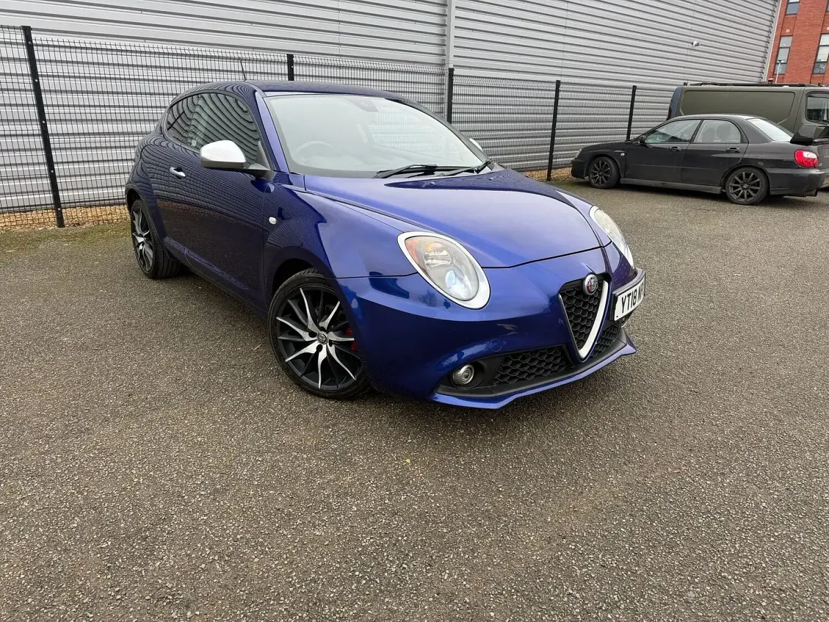 Used Alfa Romeo MiTo Super 95 HP (69 kW) 2018 Blue Hatchback