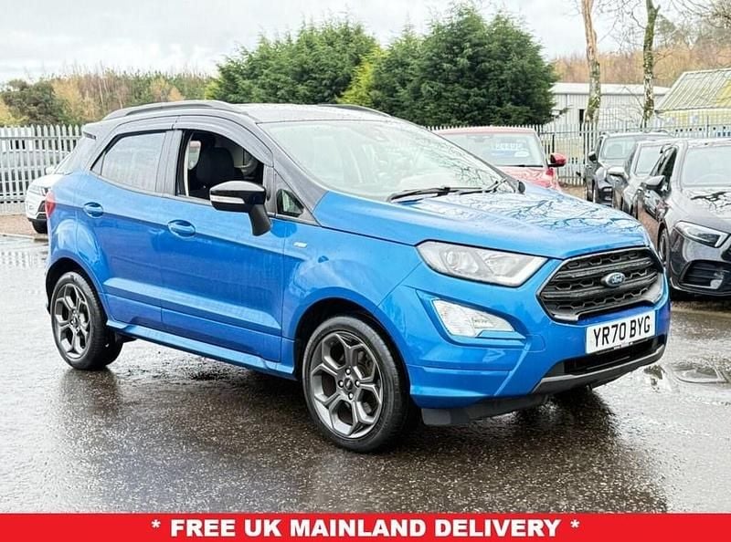 Used Ford Ecosport ST-Line 125 HP (91 kW) 2020 Blue SUV
