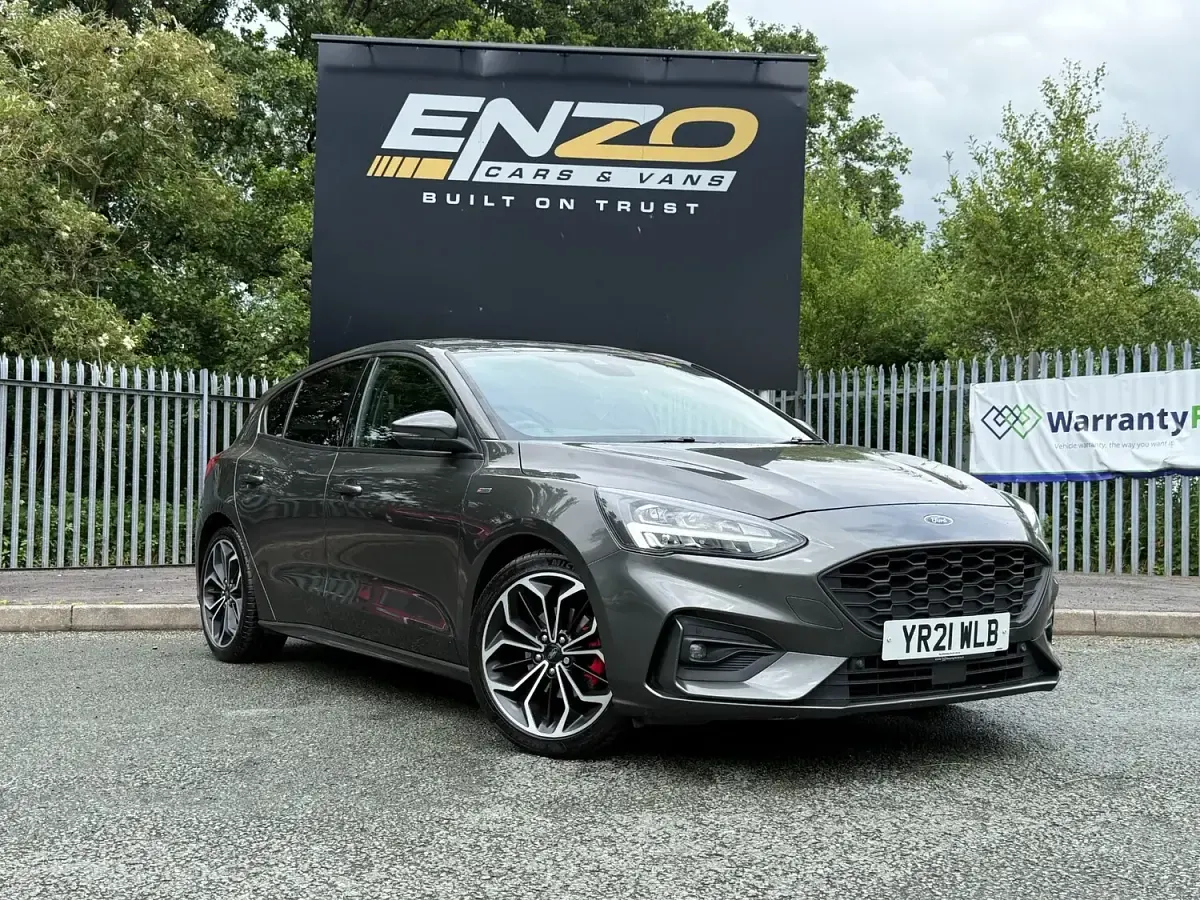 Used Ford Focus ST-Line X 125 HP (91 kW) 2021 Grey Hatchback