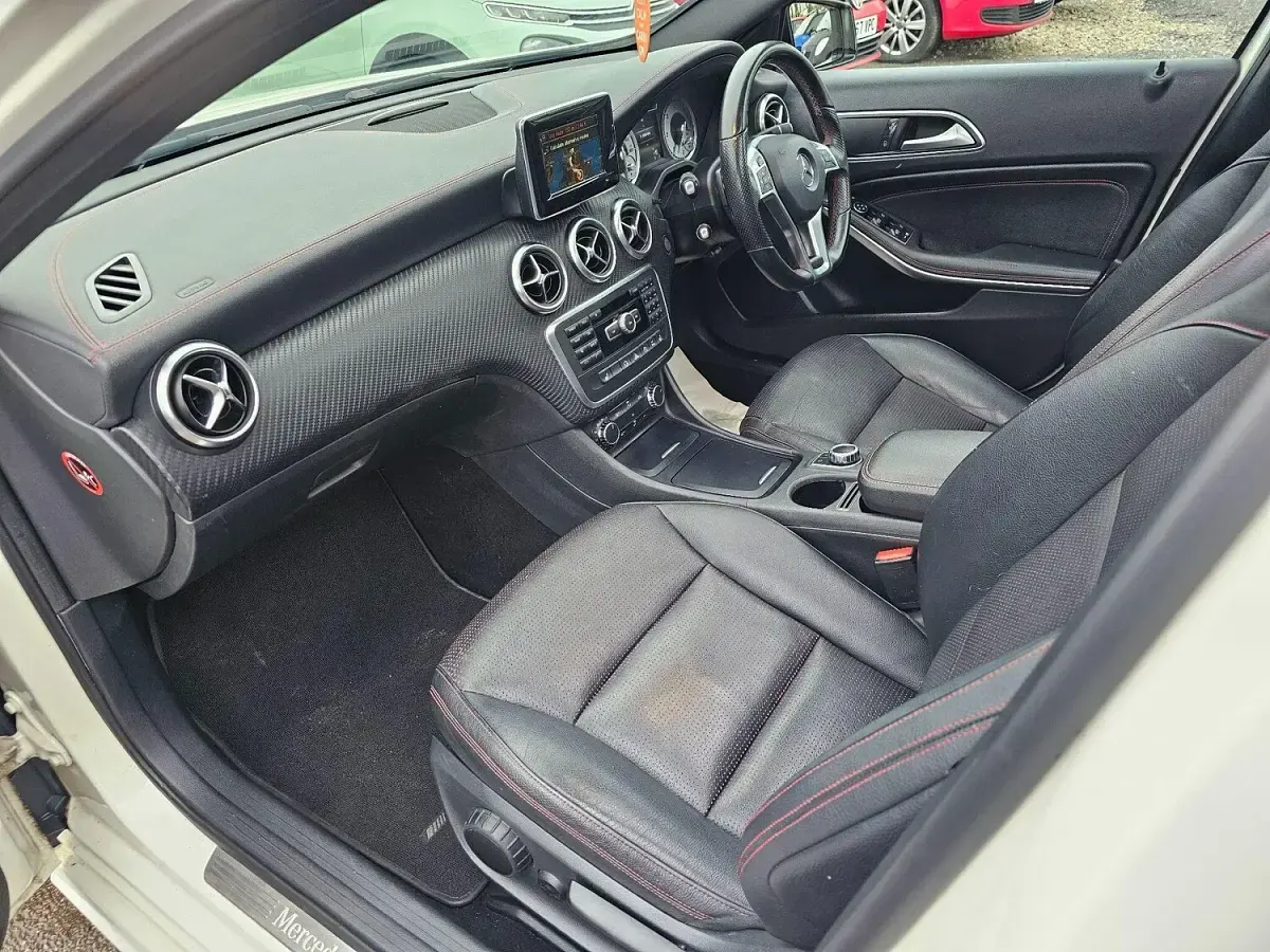 Used Mercedes A220 AMG 170 HP (125 kW) 2015 White Hatchback