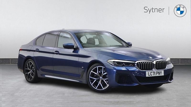 Blue Used 2021 BMW 520 M Sport | £26,000 (Fair price) - Image 1/4