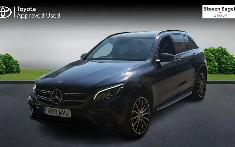 Used Mercedes GLC220 AMG 170 HP (125 kW) 2019 Blue SUV