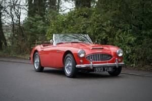 Used Austin Healey 3000 MK I 124 HP (91 kW) 1960 Red Cabriolet