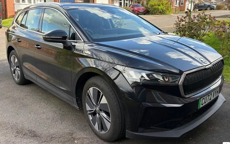 Used Skoda Enyaq iV ecoSuite 131 kW (179 HP) 2022 Black SUV