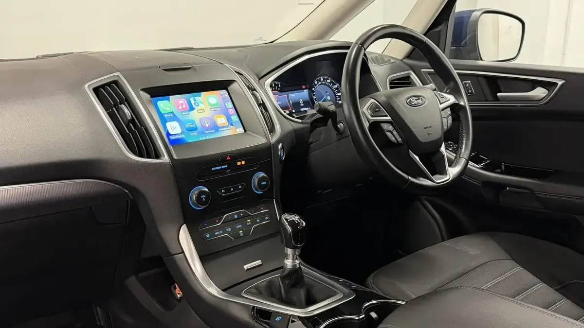 Used Ford Galaxy Titanium 150 HP (110 kW) 2018 Blue MPV