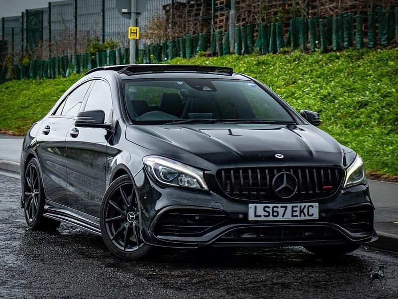 Black Used 2017 Mercedes CLA45 AMG AMG Sedan | £18,500 (Fair price) - Image 1/4