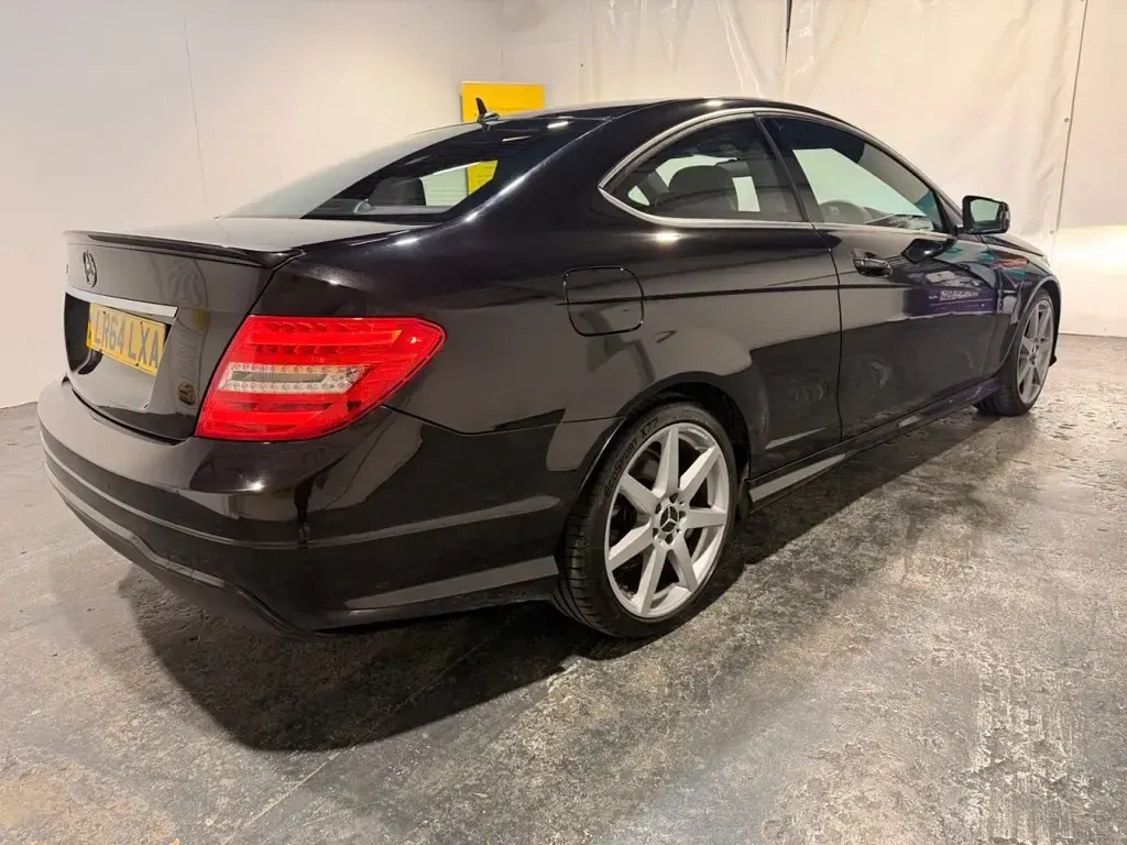 Used Mercedes C180 Sport Edition 156 HP (114 kW) 2014 Black Coupe