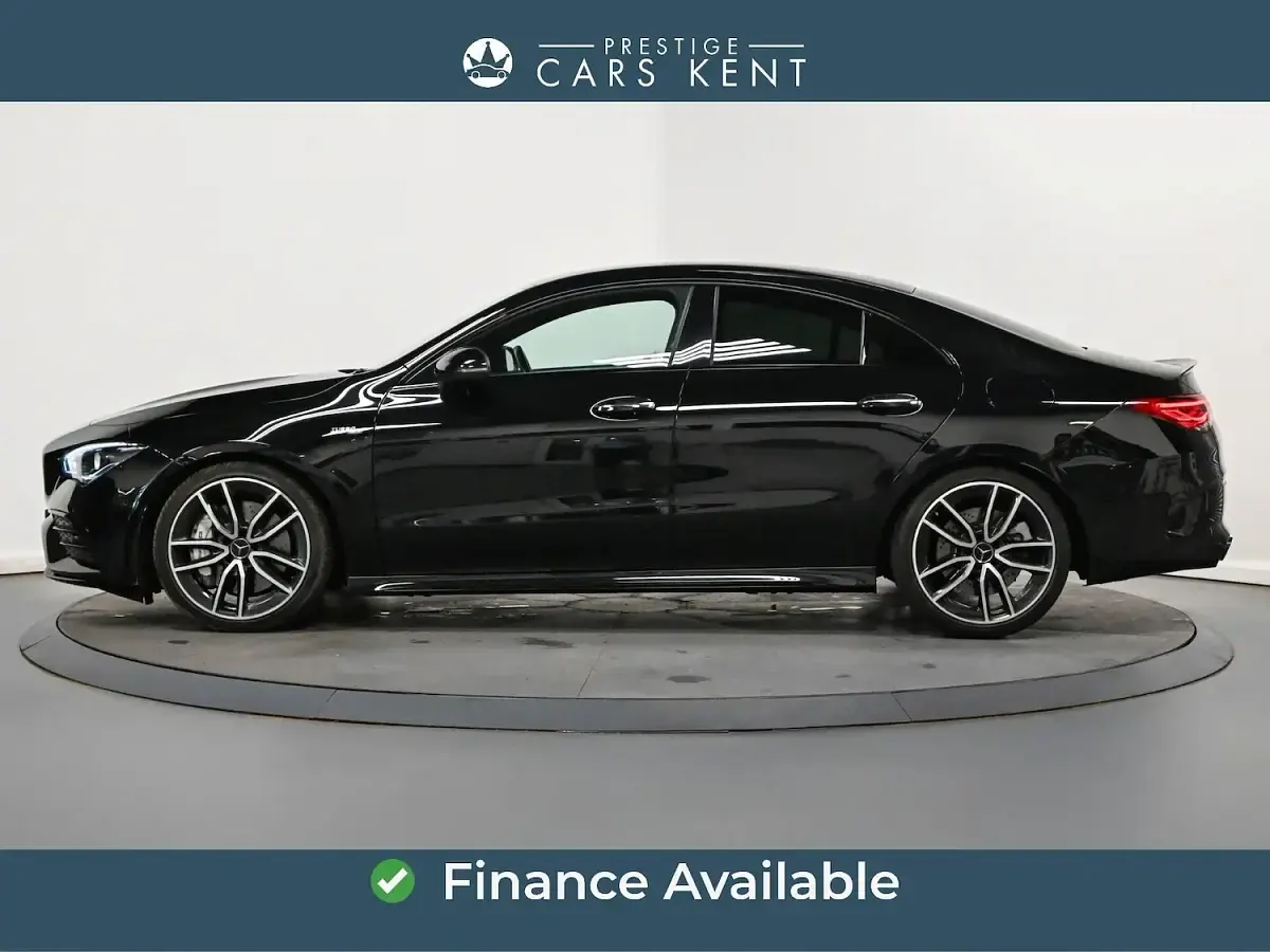 Used Mercedes CLA35 AMG Premium 306 HP (225 kW) 2022 Black Coupe