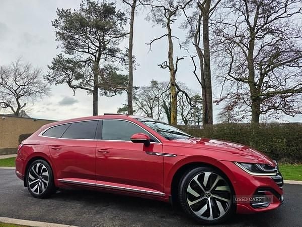 Used VW Arteon R-line 2021 Red Estate