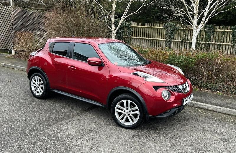 Used Nissan Juke Acenta Premium 110 HP (80 kW) 2014 Red SUV