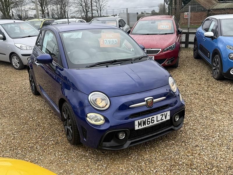 Used Abarth 595 145 HP (106 kW) 2016 Blue Hatchback