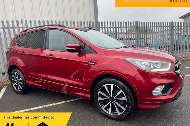 Used Ford Kuga ST-Line 180 HP (132 kW) 2017 Red SUV