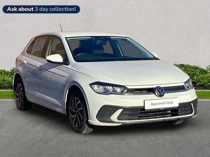 White Used 2021 VW Polo Life Hatchback | £14,446 - Image 1/4